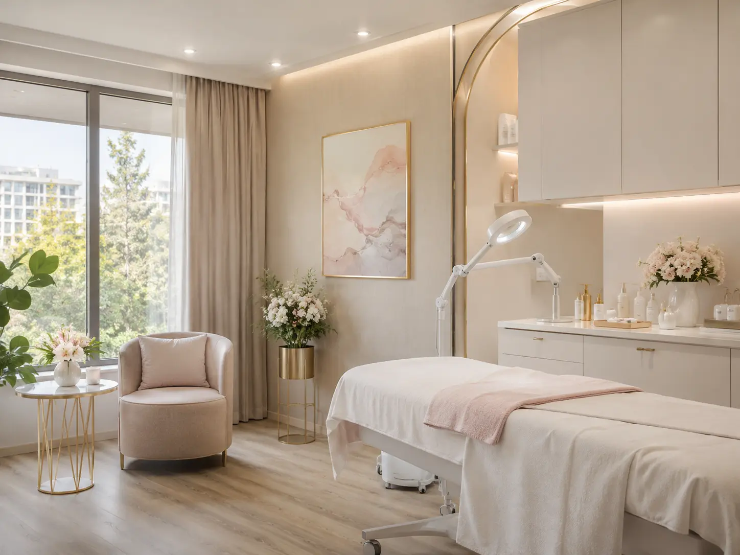 Premium clinic treatment room